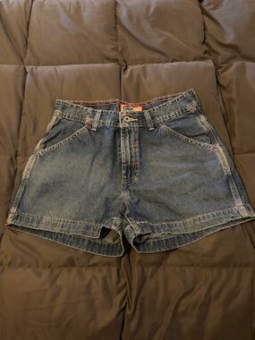 Old Navy Vintage Wash Denim Shorts in Light Blue